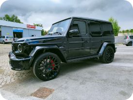 brabus po zakończonej usłudze - oklejanie samochodów cena Lubin