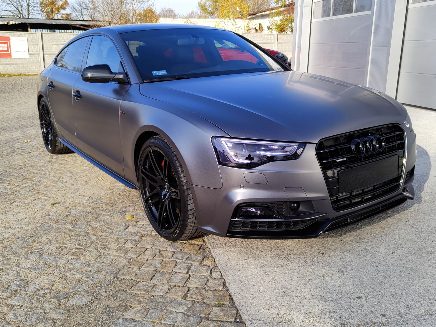 grafitowe audi - przyciemnienia szyb cena Lubin