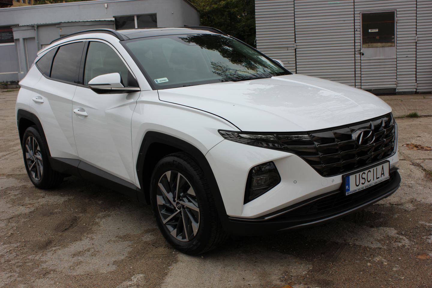 Hyundai Tucson - folia ochronna na samochód cena lubin