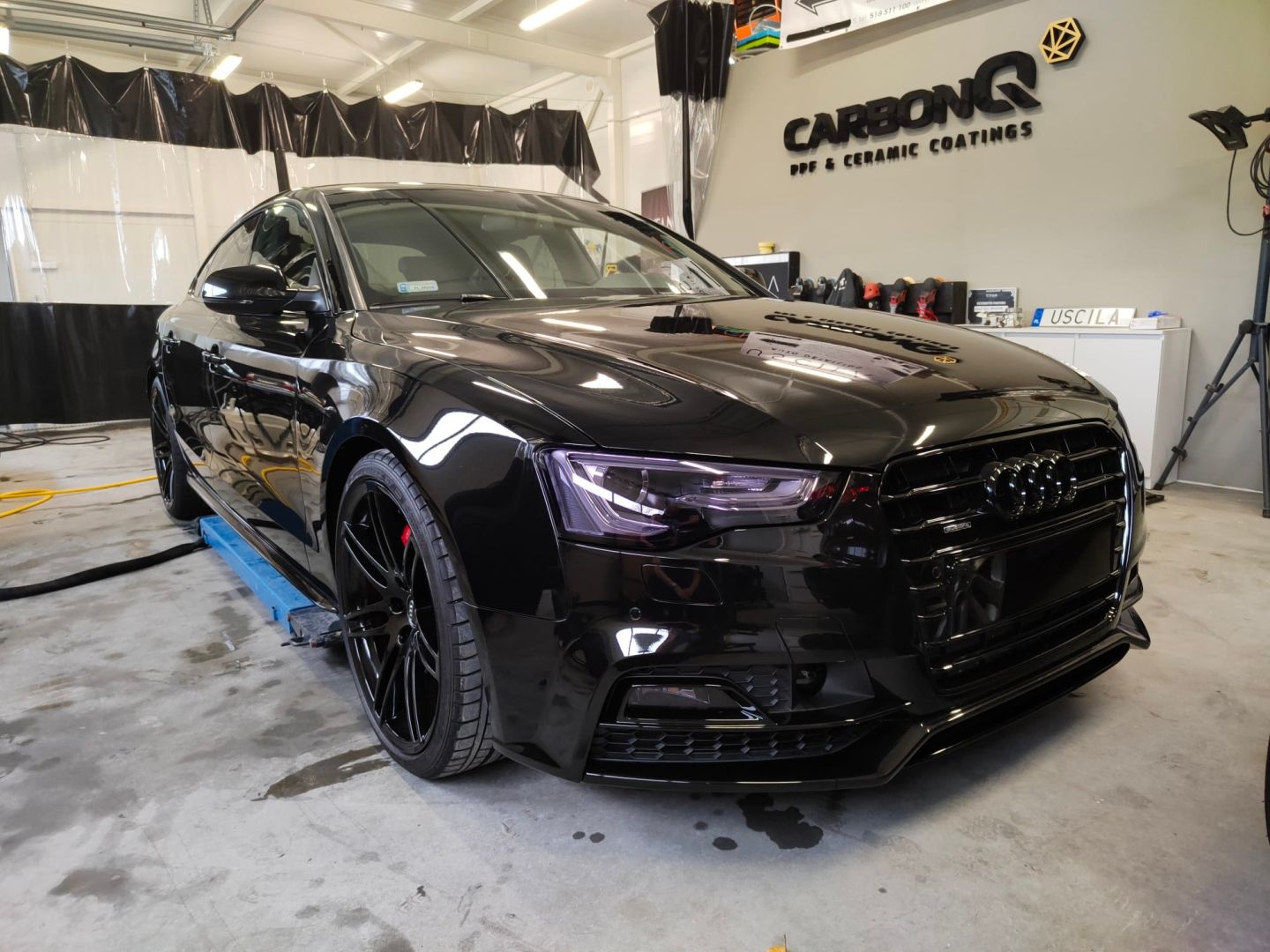 audi a4 przed oklejanie samochodów cena Lubin